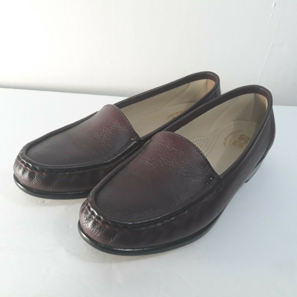 SAS Tripad Comfort Moc Brown Loafers 8 W